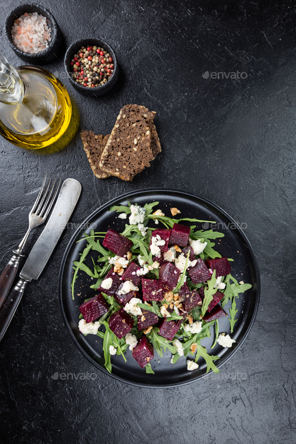 beetroot salad with blue cheese Stock Photo by ipolly80 PhotoDune